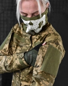 Тактический женский военный комплект Pandora ( Китель + Штаны ), Камуфляж: Пиксель, Размер: 50 - изображение 5