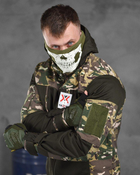 Тактичний військовий костюм гірка Fraktal ( Кітель + Штани ), Камуфляж: Мультикам, Розмір: XXL - зображення 6
