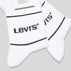 Набір жіночих шкарпеток високих бавовняних 2 пари Levi's Short Cut Logo Sport 2P 7012105670080 35-38 Чорний (8720245185615) - зображення 3