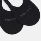 Набір жіночих слідів 3 пари Levi's Low Rise Tencel Org Co 2P 7012246770010 35-38 Чорний (8720245507561) - зображення 3