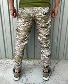 Мужские штаны с манжетами демисезонные Terra Intruder 0166 3XL Пиксель светлый ( IN - 0166/02 F ) - изображение 6