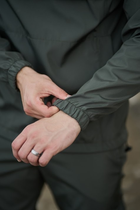 Чоловічий костюм демісезонний куртка анорак та штани з шевроном прапор України Terra Intruder 0165 XL Хакі (IN - 0165/01D ) - зображення 9