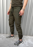 Мужские штаны с манжетами демисезонные Terra Intruder 0166 M Хаки ( IN - 0166/01 B ) - изображение 6