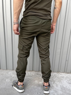 Мужские штаны с манжетами демисезонные Terra Intruder 0166 M Хаки ( IN - 0166/01 B ) - изображение 7