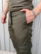 Мужские штаны с манжетами демисезонные Terra Intruder 0166 M Хаки ( IN - 0166/01 B ) - изображение 10