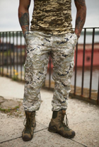 Мужские штаны с манжетами демисезонные Terra Intruder 0166 2XL Пиксель светлый ( IN - 0166/02 E ) - изображение 15