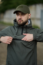 Мужской костюм демисезонный куртка анорак и штаны с шевроном флаг Украины Terra Intruder 0165 2XL Хаки (IN - 0165/01E ) - изображение 8