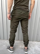 Мужские штаны с манжетами демисезонные Terra Intruder 0166 2XL Хаки ( IN - 0166/01 E ) - изображение 7