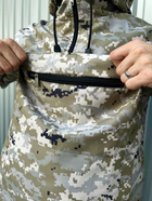 Мужская куртка анорак демисезонная с шевроном флаг Украины Terra Intruder 0164 XL Пиксель (IN - 0164/02 D ) - изображение 13