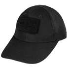 Бейсболка MIL-TEC Net Baseball Cap Black з сіткою - зображення 4