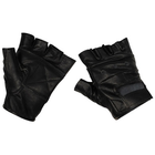 Безпалі шкіряні рукавиці MFH «Deluxe» Black XXL - зображення 1