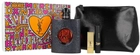 Zestaw damski Yves Saint Laurent Black Opium Woda perfumowana 90 ml + Kosmetyczka + Pomadka 1.3 g + Tusz do rzęs 2 ml (3614273956796) - obraz 1
