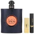Zestaw damski Yves Saint Laurent Black Opium Woda perfumowana 90 ml + Kosmetyczka + Pomadka 1.3 g + Tusz do rzęs 2 ml (3614273956796) - obraz 2