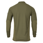 Рубашка олива боевая xs shirt s range polo helikon-tex green adaptive - изображение 4
