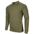 Рубашка олива боевая xs shirt range polo l helikon-tex green adaptive - изображение 1