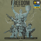 M-Tac футболка Freedom Light Olive 2XL - зображення 5