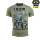 M-Tac футболка Freedom Light Olive XS - зображення 2