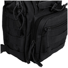 Рюкзак однолямочний shoulder mfh black bag - зображення 13
