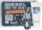 Zestaw prezentowy męski Diesel Only The Brave Woda toaletowa 50 ml + Żel pod prysznic 100 ml (3614273587822) - obraz 1