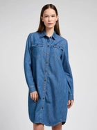 Сукня джинсова жіноча Lee 112351139 S Блакитна (5401019927183) - зображення 1
