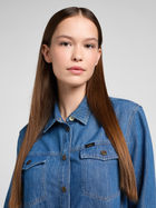Sukienka koszulowa damska jeansowa Lee 112351139 S Niebieska (5401019927183) - obraz 5