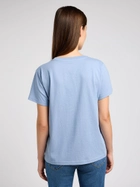 Koszulka damska bawełniana Lee 112350254 L Niebieska (5401019826295) - obraz 2