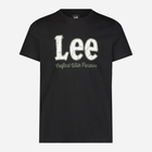 Koszulka męska Lee 112349540 S Czarna (5401019808208) - obraz 6