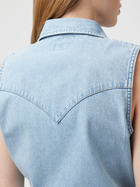Плаття-сорочка жіноча Wrangler 112351310 M Блакитна (5401019939230) - зображення 5