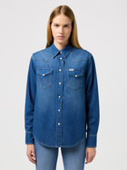 Сорочка джинсова жіноча Wrangler 112350625 M Синя (5401019850818) - зображення 1