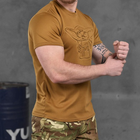 Потовідвідна чоловіча футболка Punishment з принтом "Йода" койот розмір M - зображення 3