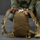 Рюкзак 25 л "Military" с регулируемыми плечевыми ремнями и креплением Molle светлый пиксель размер 25х15х42 см - изображение 5