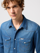 Koszula męska jeansowa Wrangler 112350464 M Niebieska (5401019841151) - obraz 4