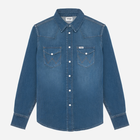 Koszula męska jeansowa Wrangler 112350464 XL Niebieska (5401019841434) - obraz 6