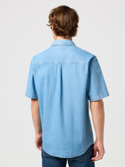 Koszula męska jeansowa Wrangler 112350473 L Niebieska (5401019842165) - obraz 2