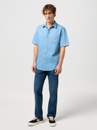 Сорочка джинсова чоловіча Wrangler 112350473 XL Блакитна (5401019842462) - зображення 3