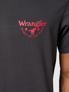Футболка чоловіча Wrangler 112350470 S Чорна (5401019841618) - зображення 5