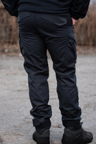 Костюм мужской Убакс с липучками для шевронов + Брюки с усиленными коленями черный цвет размер 54 - изображение 14