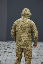 Чоловіча Куртка "М-65" ріп-стоп з капюшоном та липучками для шевронів піксель розмір S - зображення 9