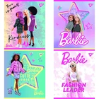 Зошит у лінію 18 л YES Barbie мікс обкладинок мат. ВДЛ+глітер (766825)
