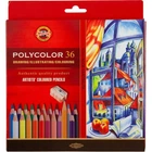 Карандаши цветные Koh-i-noor POLYCOLOR художественные 36цв (3835)