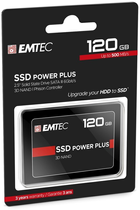 Dysk SSD Emtec X150 Power Plus 120GB 2.5" SATAIII 3D V-NAND (ECSSD120GX150) - obraz 3