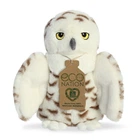Мягкая игрушка Aurora мягконабивная ECO Снежная сова Белая 20 см (m423080)