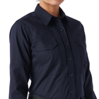 Рубашка тактическая женская 5.11 Tactical Women’s ABR Pro Long Sleeve Shirt XL Dark Navy - изображение 4