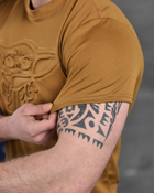 Армейская мужская потоотводящая футболка Йода (Yoda) M койот (86477) - изображение 5