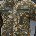 Щільна чоловіча Куртка з капюшоном Combat SoftShell на флісі піксель розмір 56 - зображення 5