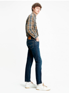 Jeansy slim fit męskie Levi's 511 Slim 04511-4102 32-36 Granatowe (5400816864417) - obraz 4