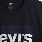 Koszulka męska bawełniana Levi's Sportswear Logo 39636-0050 L Czarna (5400970146718) - obraz 6