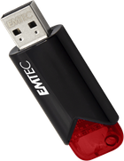 Pendrive Emtec B110 Click Easy 16GB USB 3.2 Red (ECMMD16GB113) - obraz 1