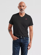 Koszulka męska bawełniana Levi's Original Hm Vneck 85641-0001 XS Czarna (5400898139786)