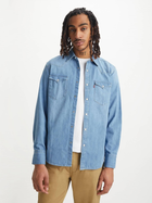 Сорочка джинсова літня чоловіча Levi's Barstow Western 85744-0047 S Standard Esta (5401105321192) - зображення 1